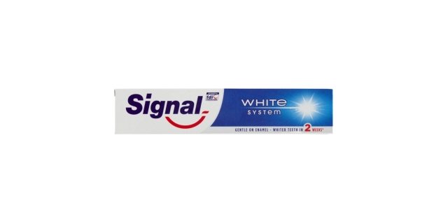 Signal White System Toothpaste 75ml                                                                                                                                                                                                                       